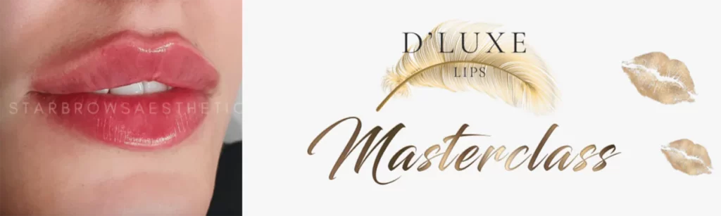 Image of the D'Luxe Lips Masterclass Banner.